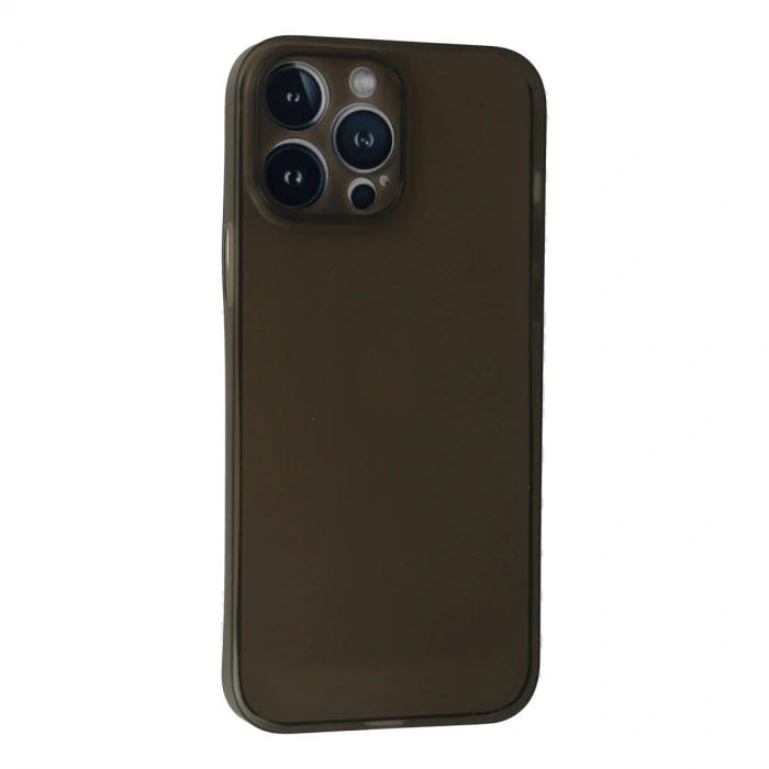 İphone 13 Pro Max Kılıf Pp Ultra İnce Kapak - Gri