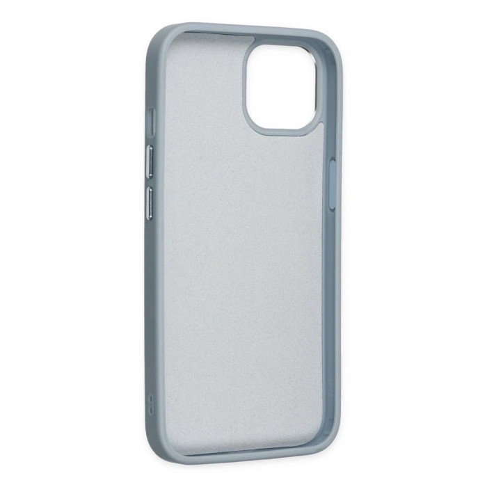 İphone 14 Plus Kılıf Asya Deri Silikon - Sierra Blue