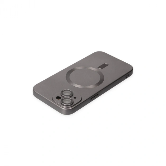 İphone 14 Plus Kılıf Moshi Lens Magneticsafe Silikon - Füme