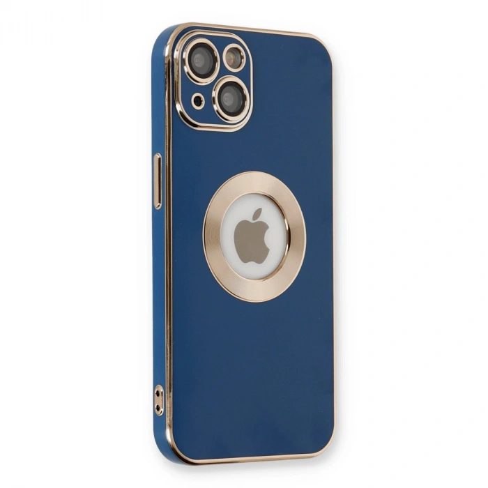 İphone 14 Plus Kılıf Store Silikon - Mavi