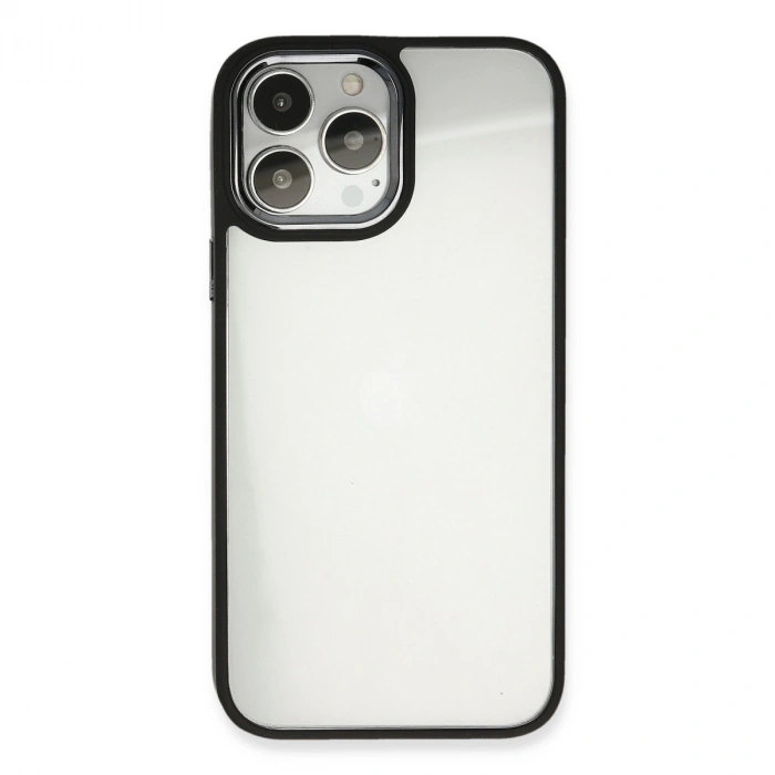 İphone 14 Pro Kılıf Dora Kapak - Siyah