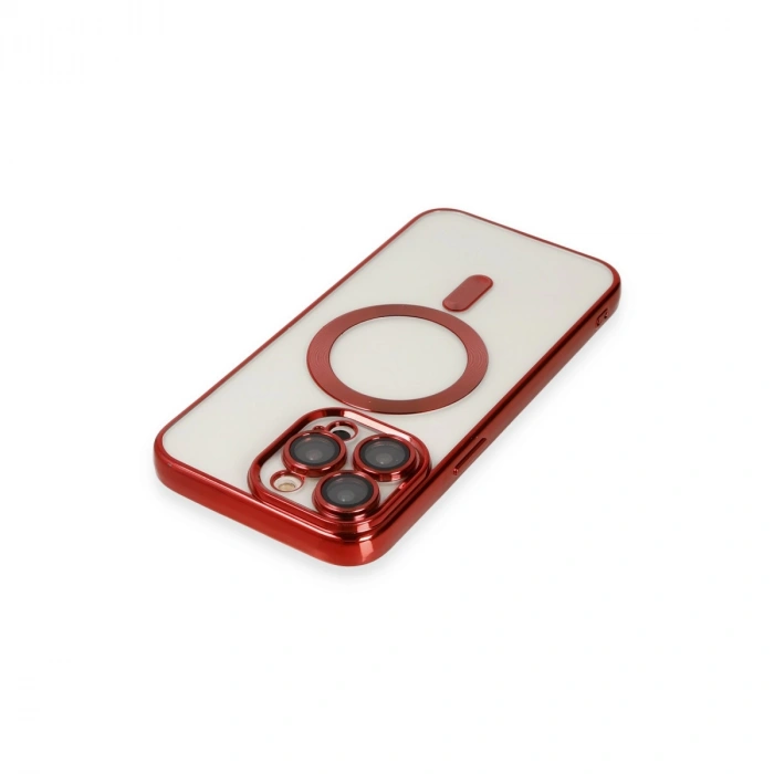 İphone 14 Pro Kılıf Kross Magneticsafe Kapak - Kırmızı