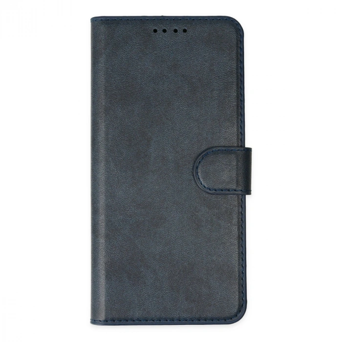 İphone 14 Pro Kılıf Trend S Plus Kapaklı Kılıf - Lacivert