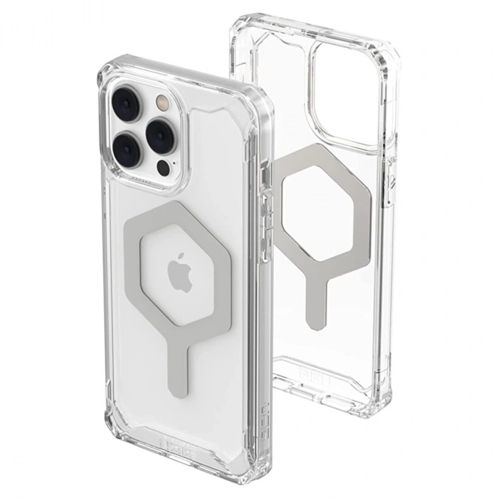 İphone 14 Pro Kılıf Uag Plyo Magneticsafe Silikon - Şeffaf