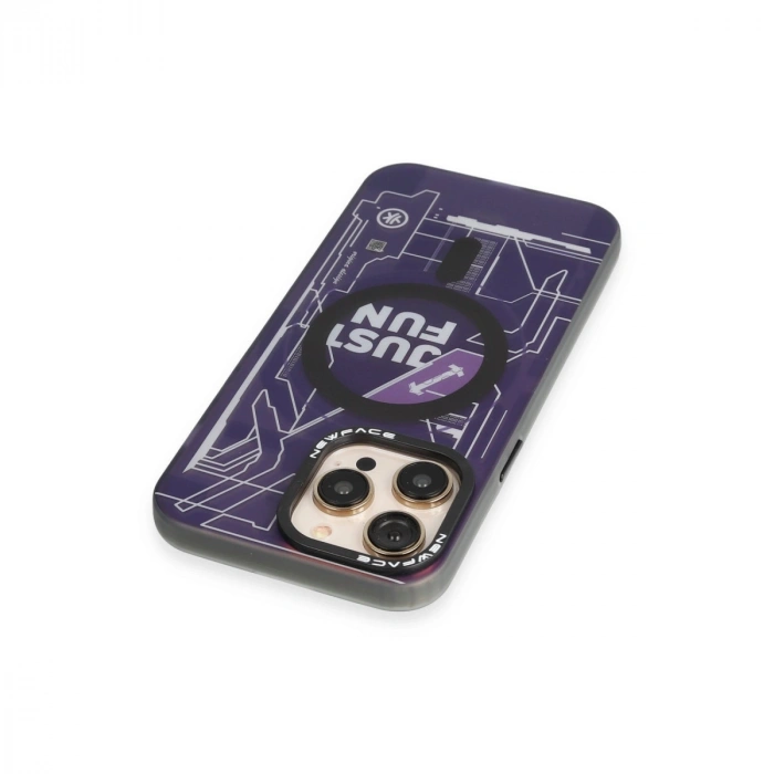 İphone 14 Pro Kılıf Venüs Magneticsafe Desenli Kapak - Venüs - 1