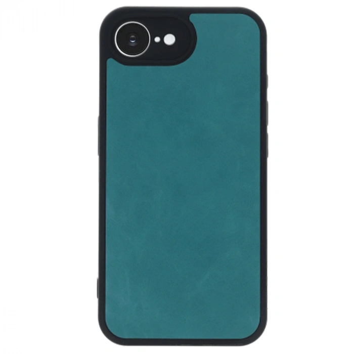 İphone 16e Kılıf Aras Deri Kapak - Açık Yeşil