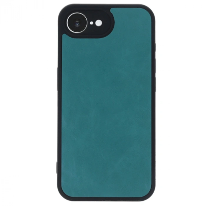 İphone 16e Kılıf Aras Deri Kapak - Açık Yeşil