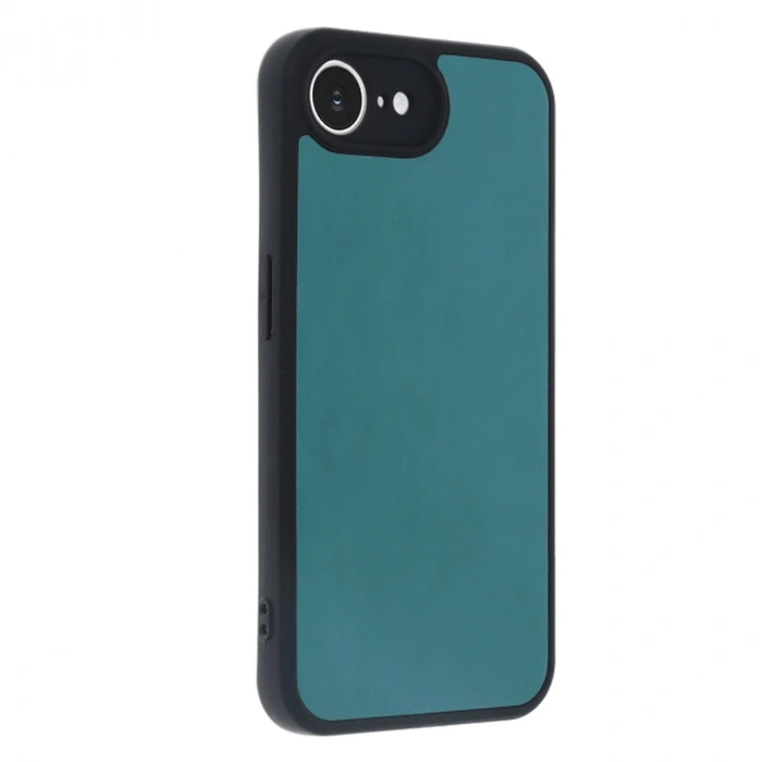 İphone 16e Kılıf Aras Deri Kapak - Açık Yeşil