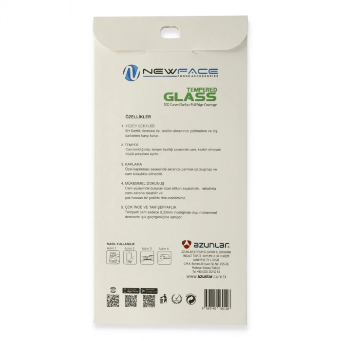 İphone 6 20d Premium Cam Ekran Koruyucu - Beyaz