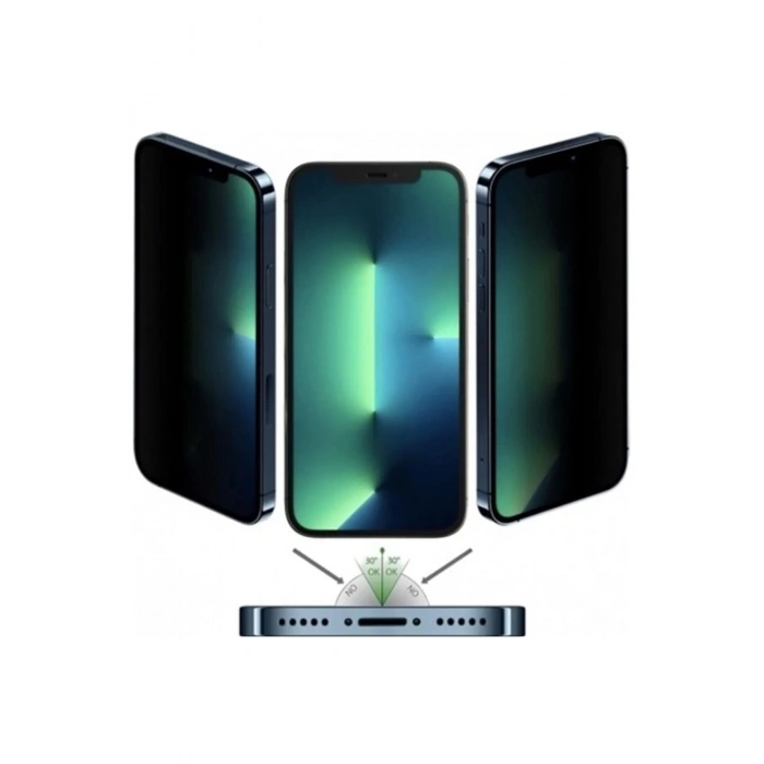 Iphone 6G Uyumlu Hayalet Ekran Gizli Tam Kaplayan Kırılmaz Cam Seramik Ekran Koruyucu Film (599)