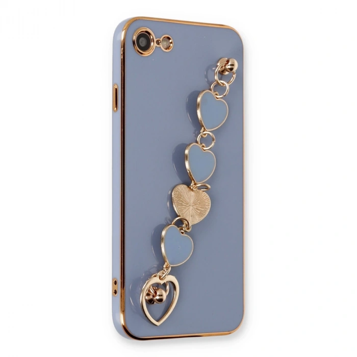 İphone 7 Kılıf Esila Silikon - Gri