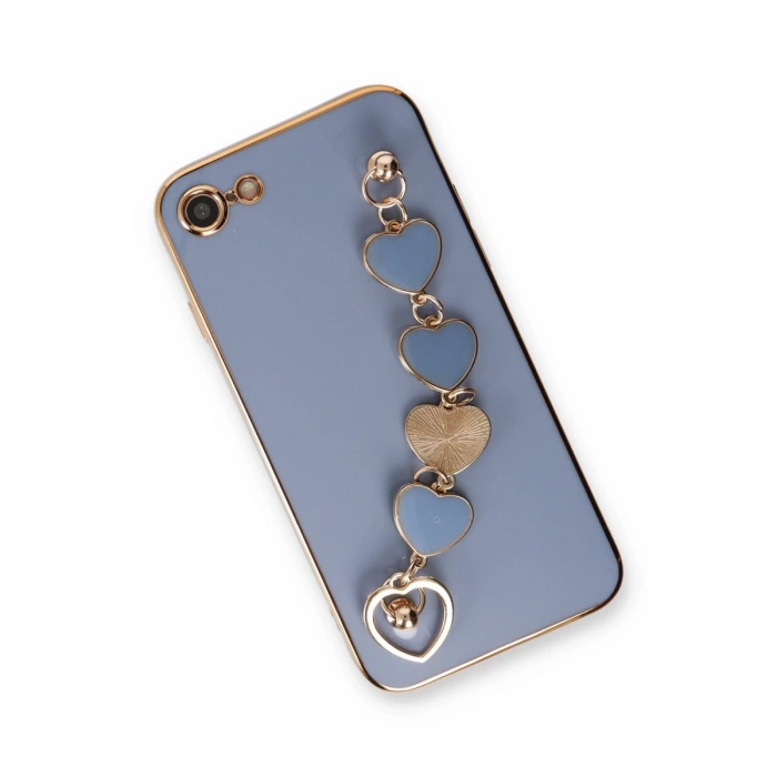 İphone 7 Kılıf Esila Silikon - Gri