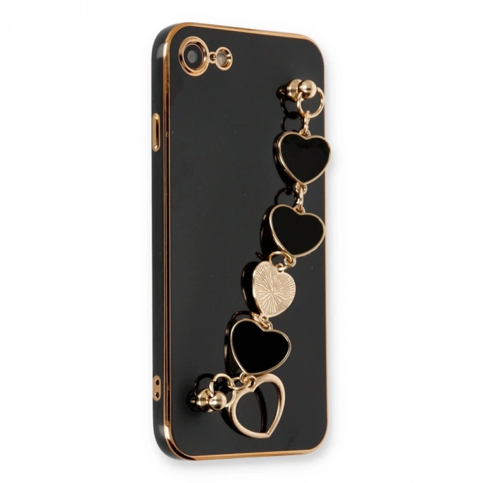 İphone 7 Kılıf Esila Silikon - Siyah