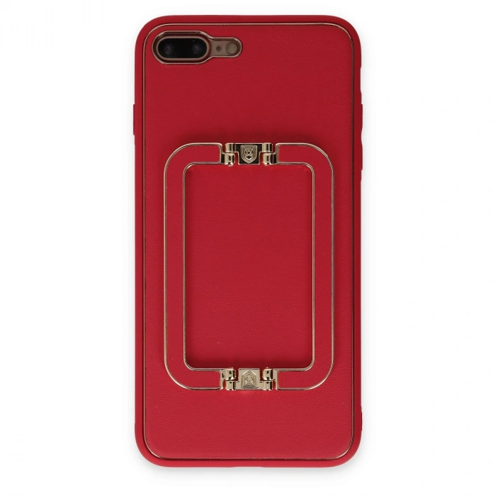 İphone 7 Plus Kılıf Coco Elit Kapak - Kırmızı