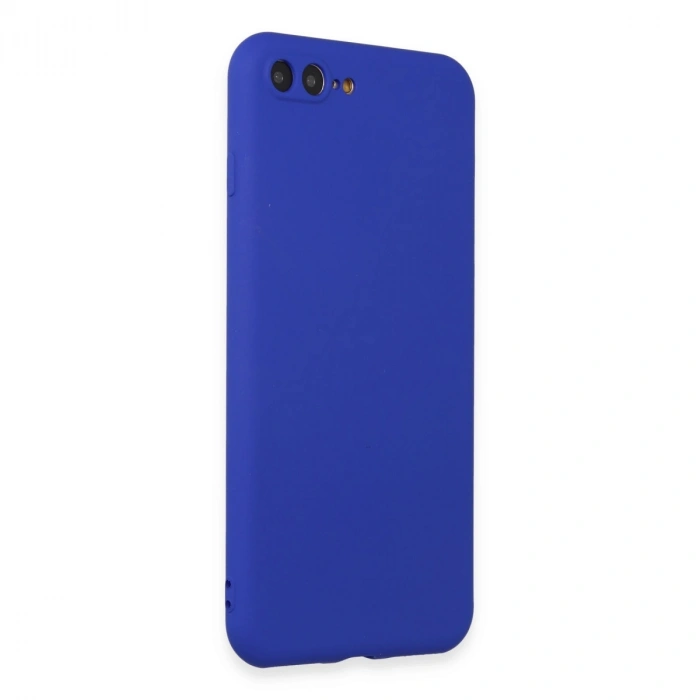 İphone 7 Plus Kılıf First Silikon - Koyu Mavi