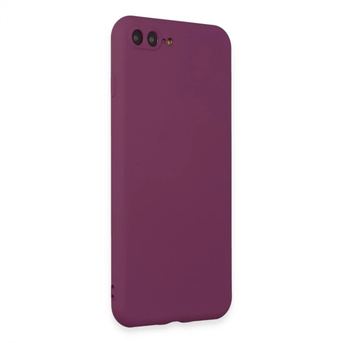 İphone 7 Plus Kılıf First Silikon - Mürdüm