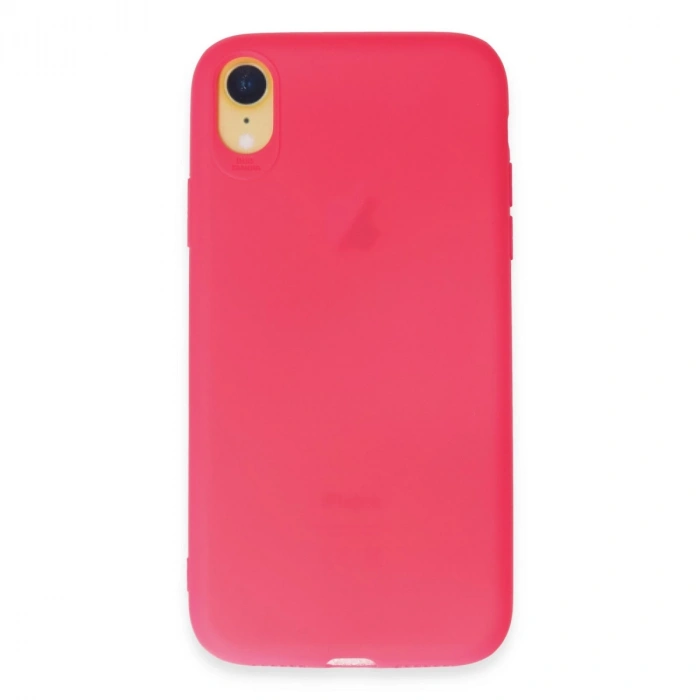 İphone Xr Kılıf First Silikon - Pembe