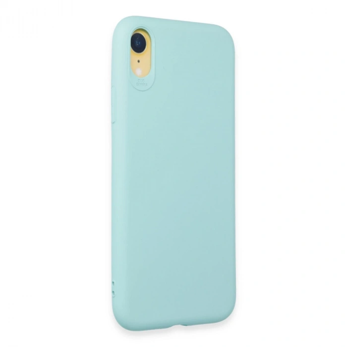 İphone Xr Kılıf First Silikon - Turkuaz