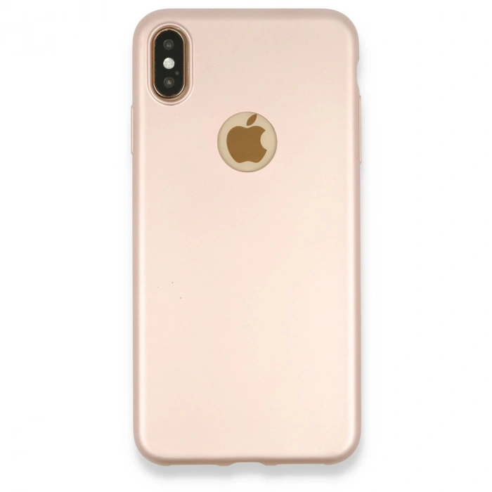 İphone Xs Max Kılıf First Silikon - Rose Gold