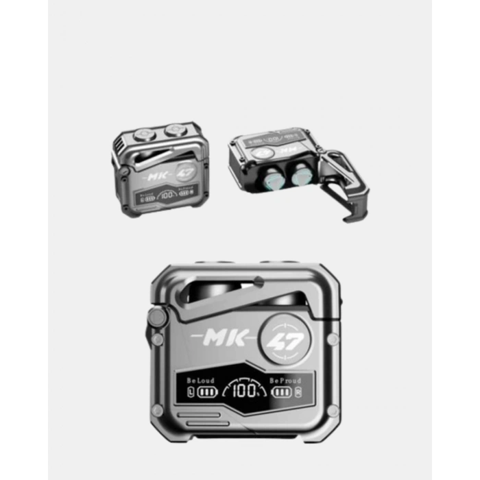 Ipx5 Su Geçirmez Kablosuz Bluetooth Kulaklık – Powerbank Şarj Kutulu, Düşük Gecikmeli Oyun Modu