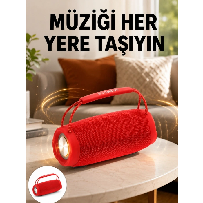 Ipx6 Su Geçirmez Bluetooth 5.1 Taşınabilir Hoparlör Çift 10w Yeni Nesil