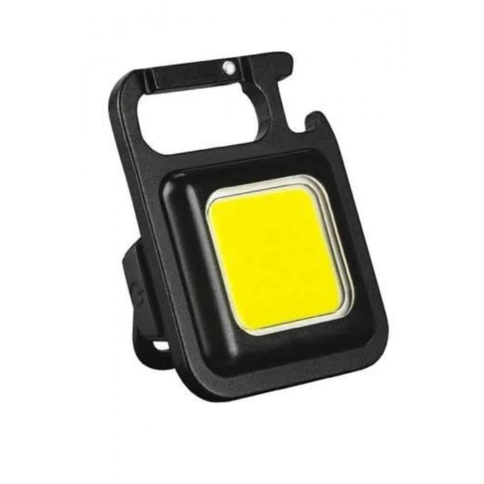 Işıldak Usb Şarjlı Cep El Feneri Taşınabilir Mini Led Işık Çok Fonksiyonlu