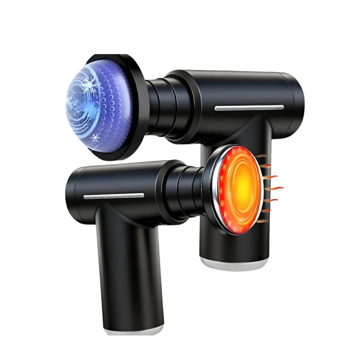 Isıtmalı Soğutmalı Masaj Tabancası 3200 Rpm Sessiz Motor Usb C Şarjlı