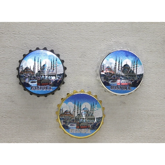 İstanbul Temalı Metal Magnet Alk4339