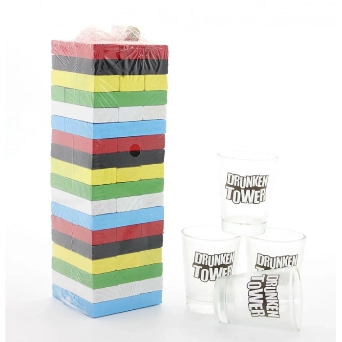 Jenga Shot Bardak Oyunu Alk1493