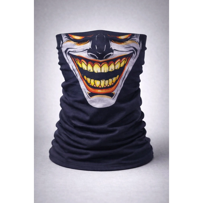 Joker Gülüşlü Baf Maske – Çok Amaçlı Boyunluk Bandana 3 No