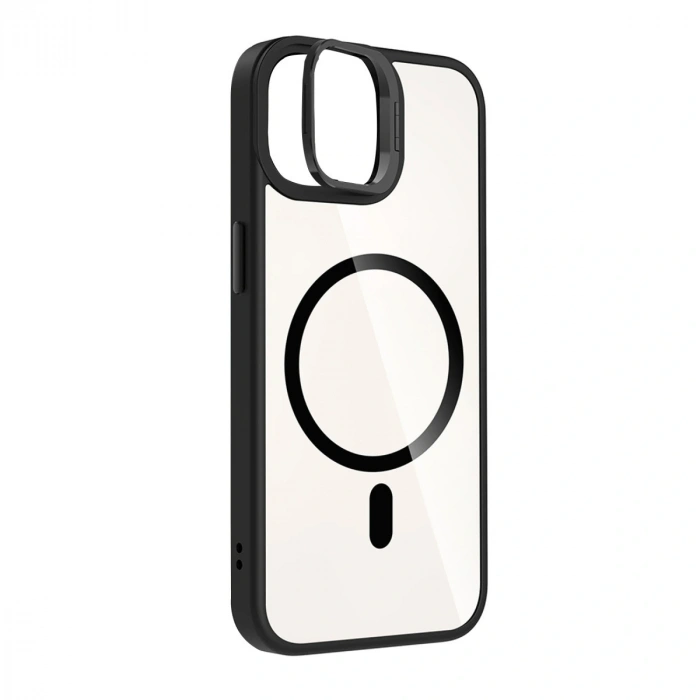 Joko Apple İphone 11 Remim Lensli Magsafe Standlı Kapak - Siyah