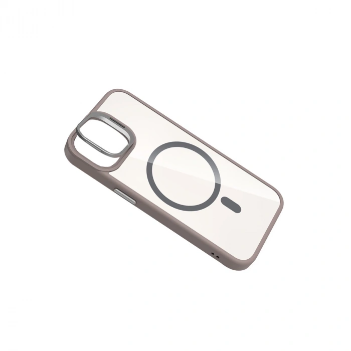 Joko Apple İphone 11 Remim Lensli Magsafe Standlı Kapak - Titan Gri