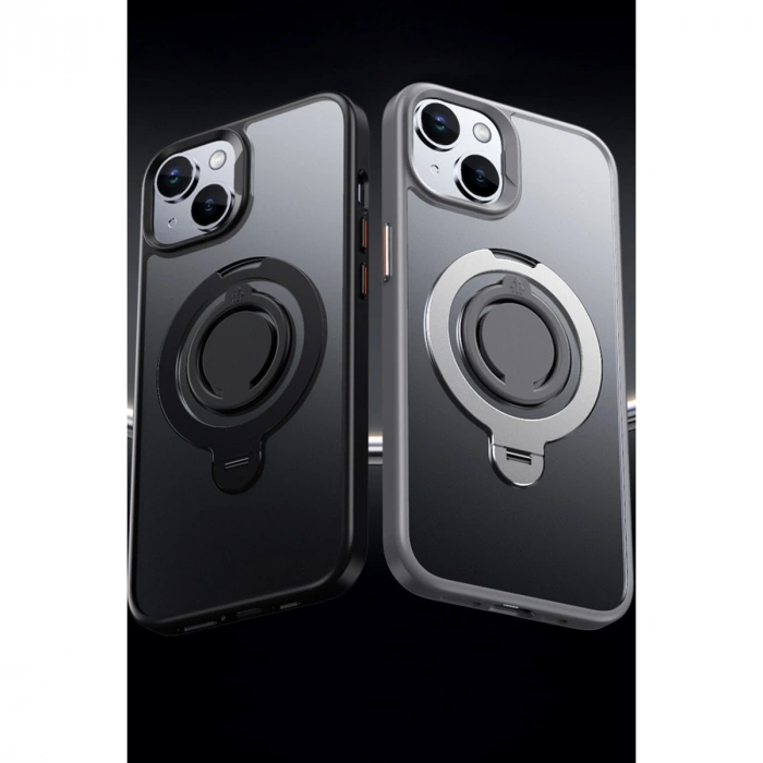 Joko Apple İphone 12 Avatar 360 Dönen Magsafe Kapak - Siyah