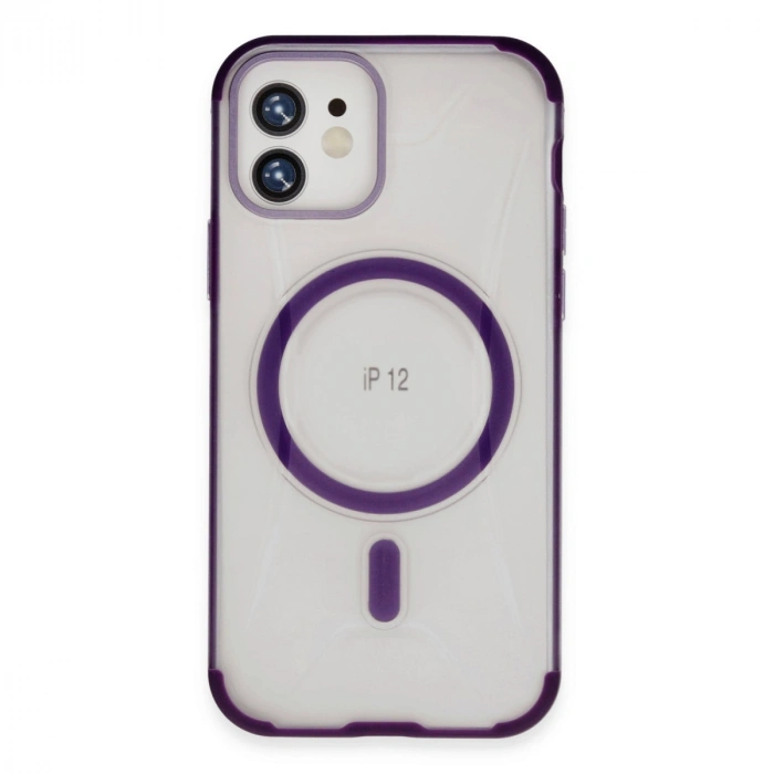 Joko Apple İphone 12 Hilton Magsafe Kapak - Derin Mor