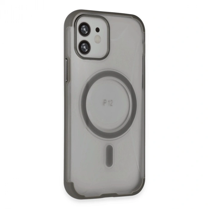 Joko Apple İphone 12 Hilton Magsafe Kapak - Titan Gri