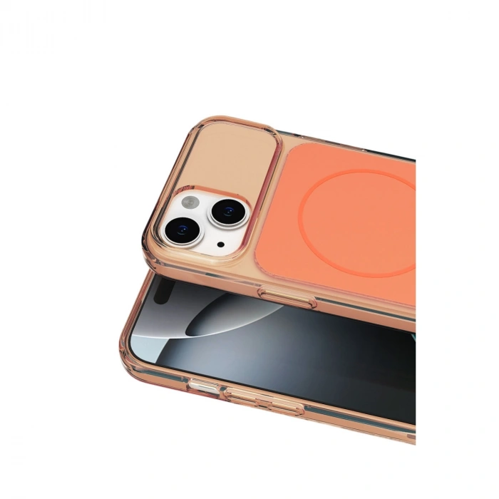 Joko Apple İphone 14 Bruma Magsafe Kapak - Turuncu