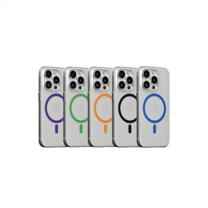 Joko Apple İphone 14 Pro Kılıf Bubble Magsafe Kapak - Mor