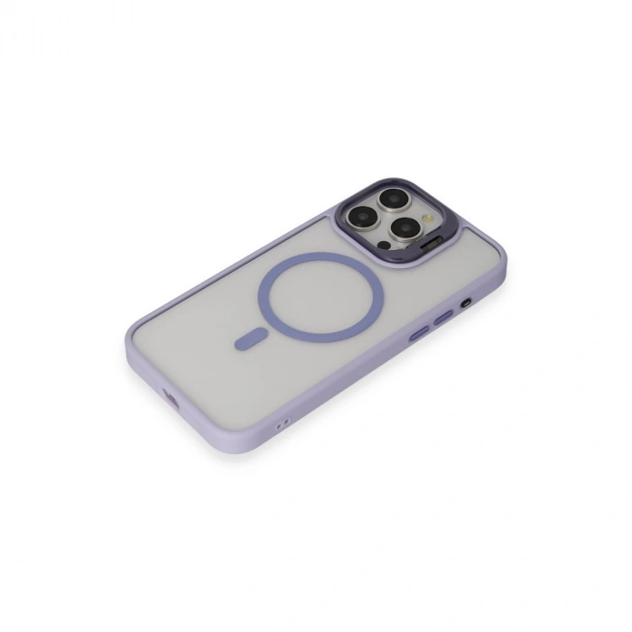 Joko Apple İphone 15 Pro Kılıf Roblox Lens Magsafe Standlı Kapak - Lila