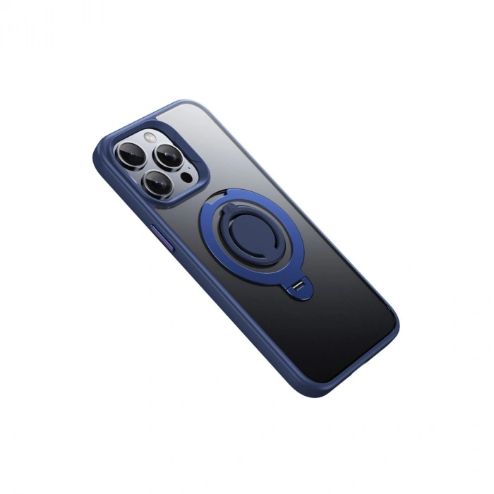 Joko Apple İphone 15 Pro Max Avatar 360 Dönen Magsafe Kapak - Lacivert