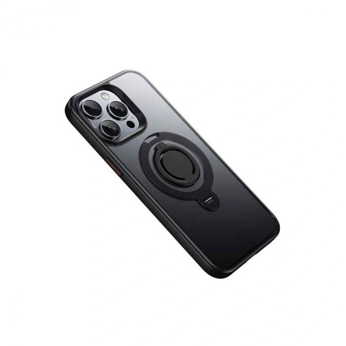 Joko Apple İphone 15 Pro Max Avatar 360 Dönen Magsafe Kapak - Siyah