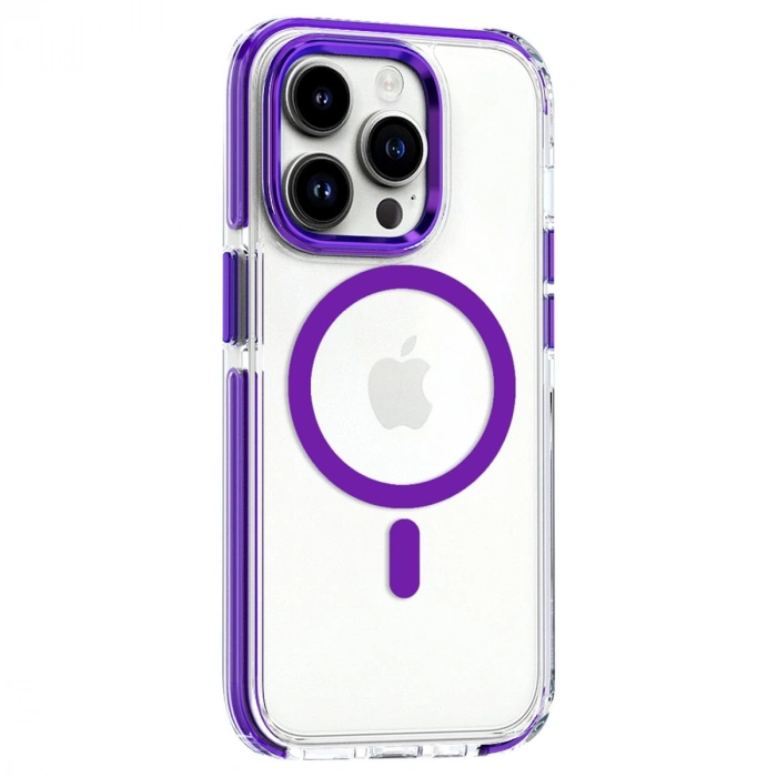 Joko Apple İphone 15 Pro Max Bella Magsafe Kapak - Derin Mor