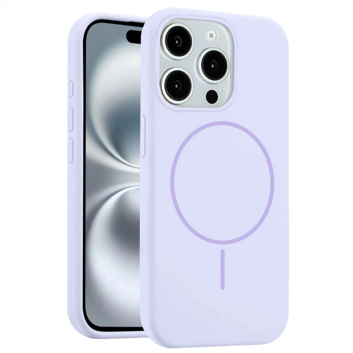 Joko Apple İphone 15 Pro Max Kılıf Jully Magsafe Kapak - Lila