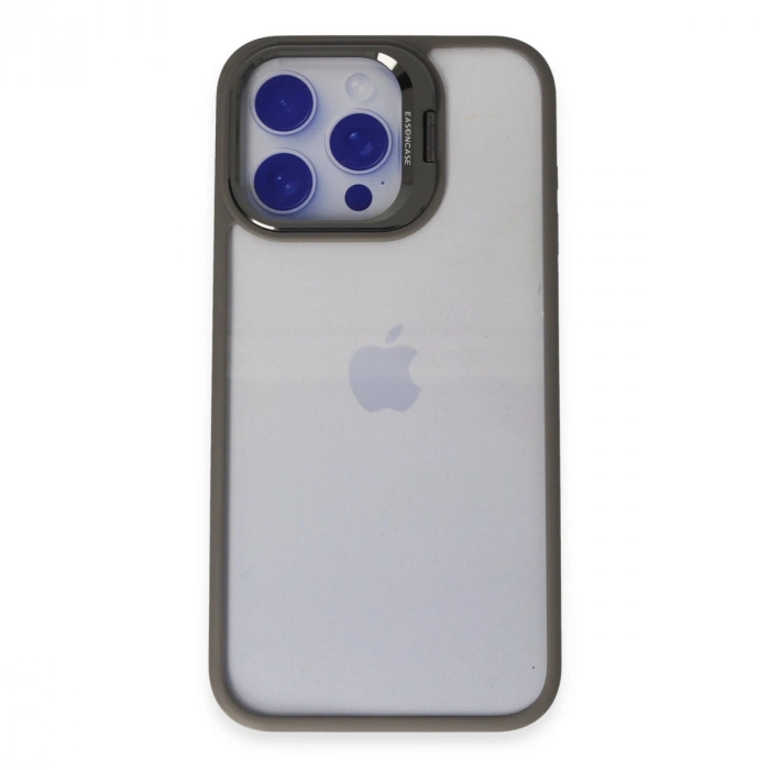 Joko Apple İphone 15 Pro Max Kılıf Roblox Lens Standlı Kapak - Titan Gri