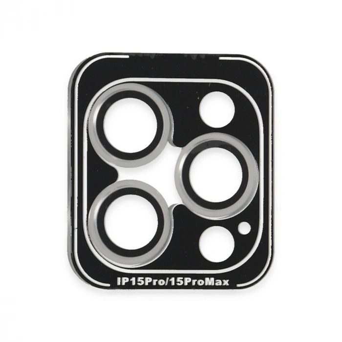 Joko Apple İphone 15 Pro Max Pvd Metal Kamera Lens - Gümüş