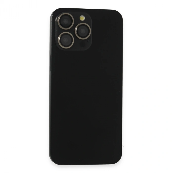 Joko Apple İphone 15 Pro Max Pvd Metal Kamera Lens - Siyah