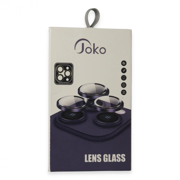 Joko Apple İphone 15 Pro Max Pvd Metal Kamera Lens - Siyah