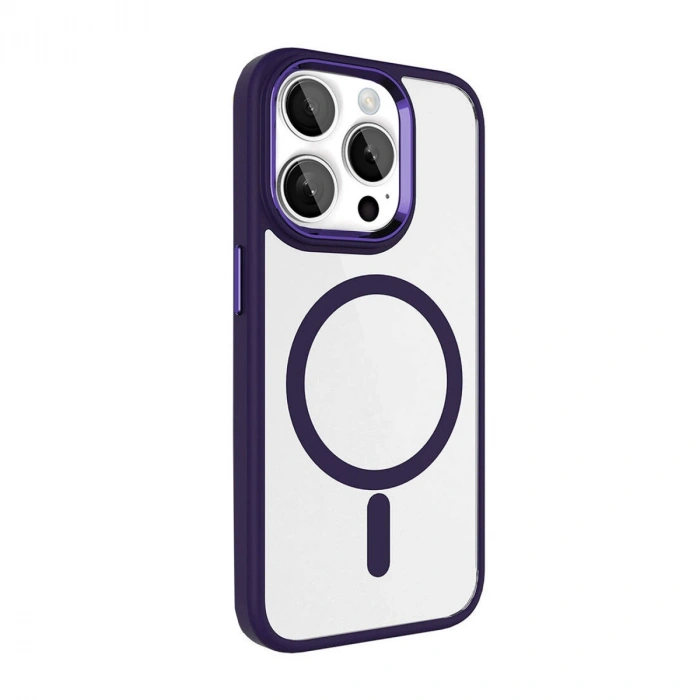 Joko Apple İphone 15 Pro Max Terea Magsafe Kapak - Derin Mor