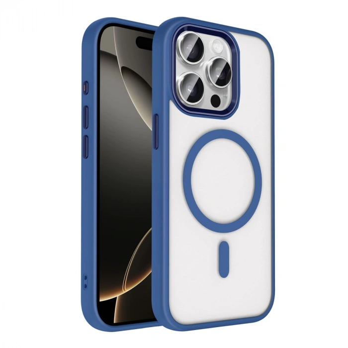 Joko Apple İphone 15 Pro Max Terea Magsafe Kapak - Lacivert
