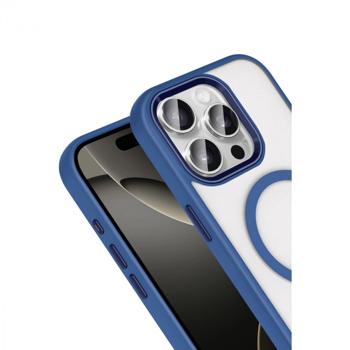 Joko Apple İphone 15 Pro Max Terea Magsafe Kapak - Lacivert