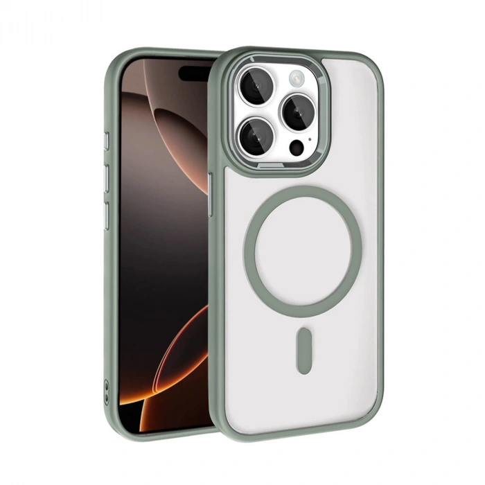 Joko Apple İphone 15 Pro Max Terea Magsafe Kapak - Titan Gri